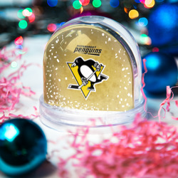 Игрушка Снежный шар Pittsburgh Pinguins - фото 2