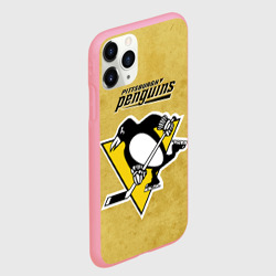 Чехол для iPhone 11 Pro Max матовый Pittsburgh Pinguins - фото 2