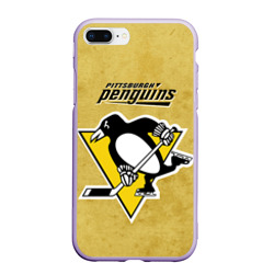 Чехол для iPhone 7Plus/8 Plus матовый Pittsburgh Pinguins