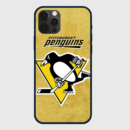 Чехол для iPhone 12 Pro Pittsburgh Pinguins