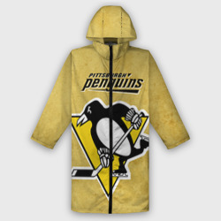 Мужской дождевик 3D Pittsburgh Pinguins