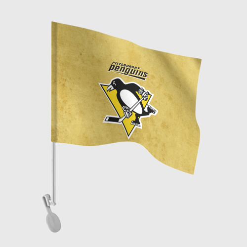 Флаг для автомобиля Pittsburgh Pinguins