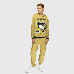Мужской костюм с толстовкой 3D Pittsburgh Pinguins - фото 2