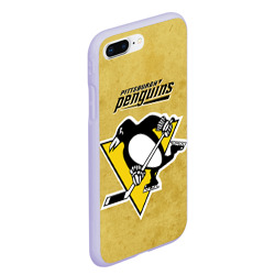 Чехол для iPhone 7Plus/8 Plus матовый Pittsburgh Pinguins - фото 2