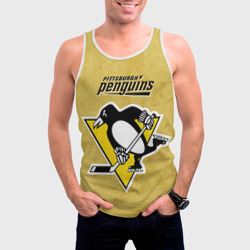 Мужская майка 3D Pittsburgh Pinguins - фото 2