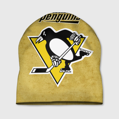 Шапка 3D Pittsburgh Pinguins