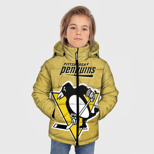 Зимняя куртка для мальчиков 3D Pittsburgh Pinguins, цвет красный - фото 3