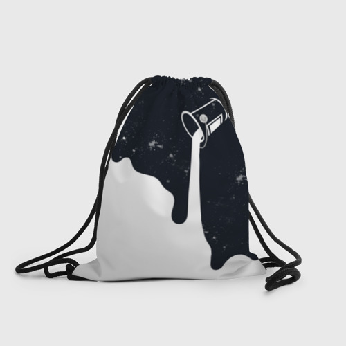 Рюкзак-мешок 3D Черно-белый