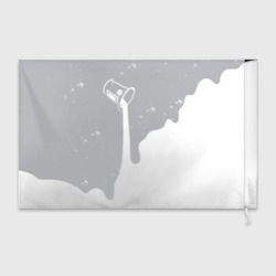 Флаг 3D Черно-белый - фото 2