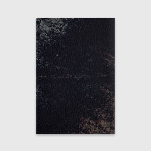 Обложка для паспорта матовая кожа Зомби, цвет черный - фото 2