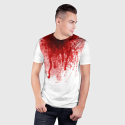 Мужская футболка 3D Slim Кровь - фото 2