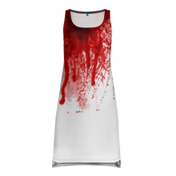 Платье-майка 3D Кровь