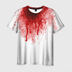 Мужская футболка 3D Кровь