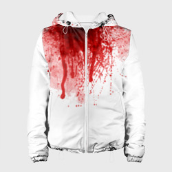Женская куртка 3D Кровь