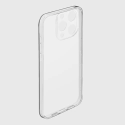 Чехол для iPhone 16 Pro Max силиконовый с защитой камеры Котик