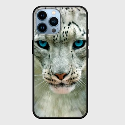 Чехол для iPhone 14 Pro Max Снежный барс