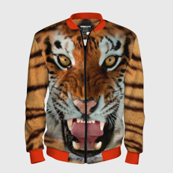 Мужской бомбер 3D Тигр