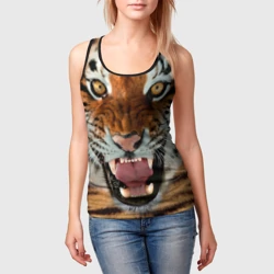 Женская майка 3D Тигр - фото 2