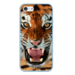 Чехол для iPhone 5/5S матовый Тигр