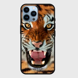 Чехол для iPhone 14 Pro Max Тигр