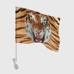 Флаг для автомобиля Тигр