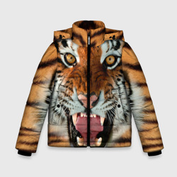 Зимняя куртка для мальчиков 3D Тигр