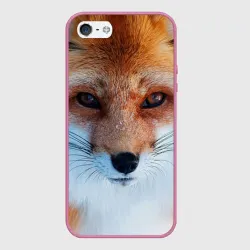Чехол для iPhone 5/5S матовый Лиса
