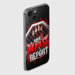 Чехол для iPhone 15 силиконовый с защитой камеры MMA - фото 2