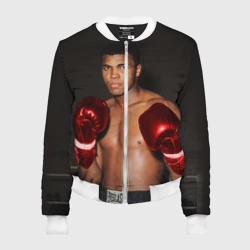 Женский бомбер 3D Мухаммед Али