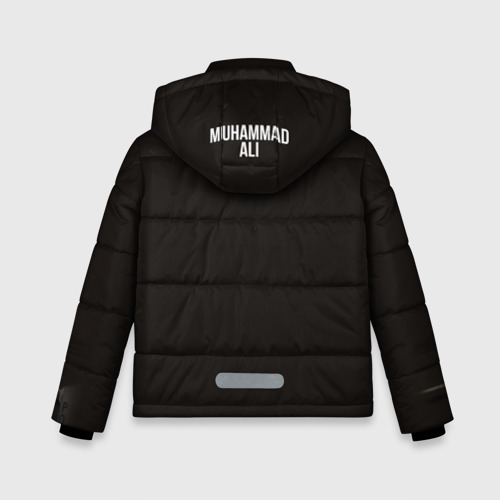 Зимняя куртка для мальчиков 3D Мухаммед Али, цвет черный - фото 2
