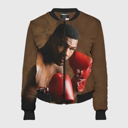 Женский бомбер 3D Майк Тайсон