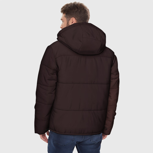 Мужская зимняя куртка 3D Муай тай, цвет черный - фото 4