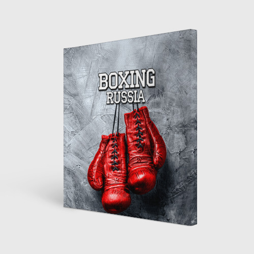 Холст квадратный Boxing, цвет 3D печать