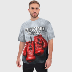 Мужская футболка oversize 3D Boxing - фото 2