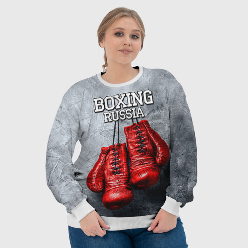 Женский свитшот 3D Boxing - фото 6