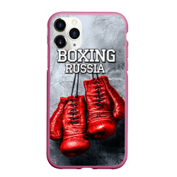 Чехол для iPhone 11 Pro Max матовый Boxing