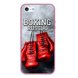 Чехол для iPhone 5/5S матовый Boxing