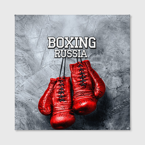 Холст квадратный Boxing, цвет 3D печать - фото 2