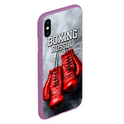 Чехол для iPhone XS Max матовый Boxing - фото 2