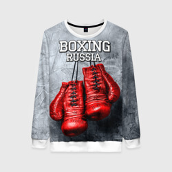 Женский свитшот 3D Boxing