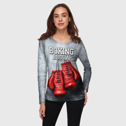 Женский лонгслив 3D Boxing - фото 2