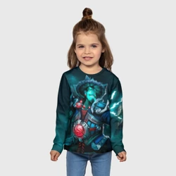 Детский лонгслив 3D Storm Spirit - фото 2