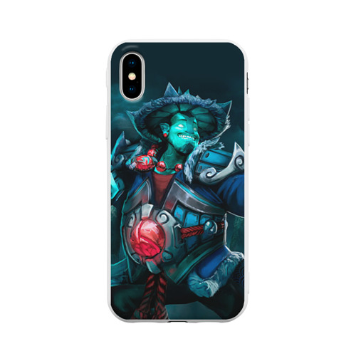 Чехол для Apple iPhone X силиконовый матовый Storm Spirit Фото 01 Чехол для Apple iPhone X силиконовый матовый Storm Spirit Фото 01