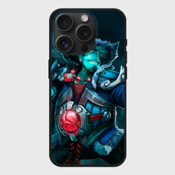 Чехол силиконовый для Apple iPhone 15 Pro матовый Storm Spirit