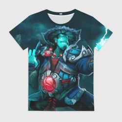 Женская футболка 3D Storm Spirit