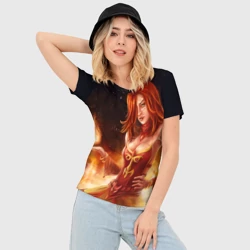 Женская футболка 3D Slim Lina - фото 2