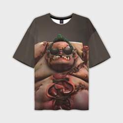 Мужская футболка oversize 3D Pudge