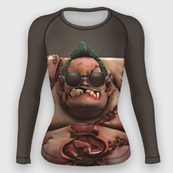 Женский рашгард 3D Pudge