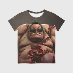 Детская футболка 3D Pudge