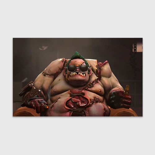 Бумага для упаковки 3D Pudge